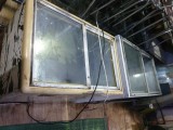 Freezer and glass table and chairs