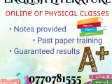 online or physical classes
