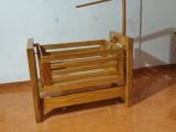 Wooden cradle