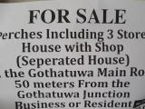 Shop with House for sale