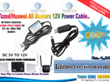 5v to 12v Converter Cable..