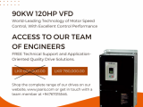 90KW 120HP HEAVY-DUTY VFD VSD AC MOTOR SPEED CONTROL
