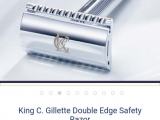 Double edge safty razor(King C Gillette)