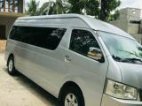 14 Seater Micro |Toyota KDH High roof | Luxury Vans For Hire Service In Sri Lanka – Colombo Airport Transfer Shuttele Service