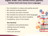 Certified Translation Services