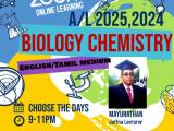 2025. A/L EM/TM Chemistry And Biology Zoom group Classes
