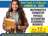 London O/L,AS & A/L 2025 and 2026