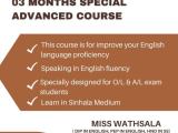 Online English with Spoken Class for O/L A/L Students and School Students