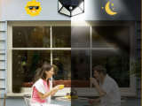 Solar 100 LED With Motion Work Light