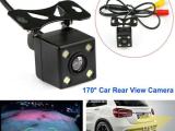 LED Car Reverse Camera Parking Rear View LED Sensor Waterproof 170 Degree Night Vision HD
