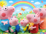 Peppa Pig Family Plush Toy Set – 5 Characters